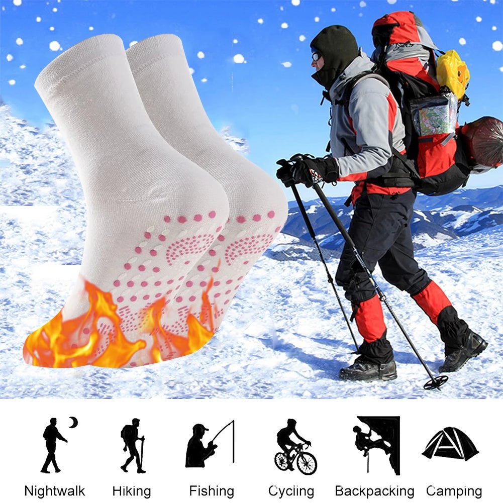Self-Heating Magnetic Therapy Socks for Pain Relief - Unisex - silverfoxgoods